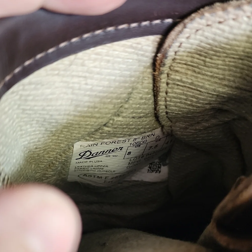 Danner rugged leather